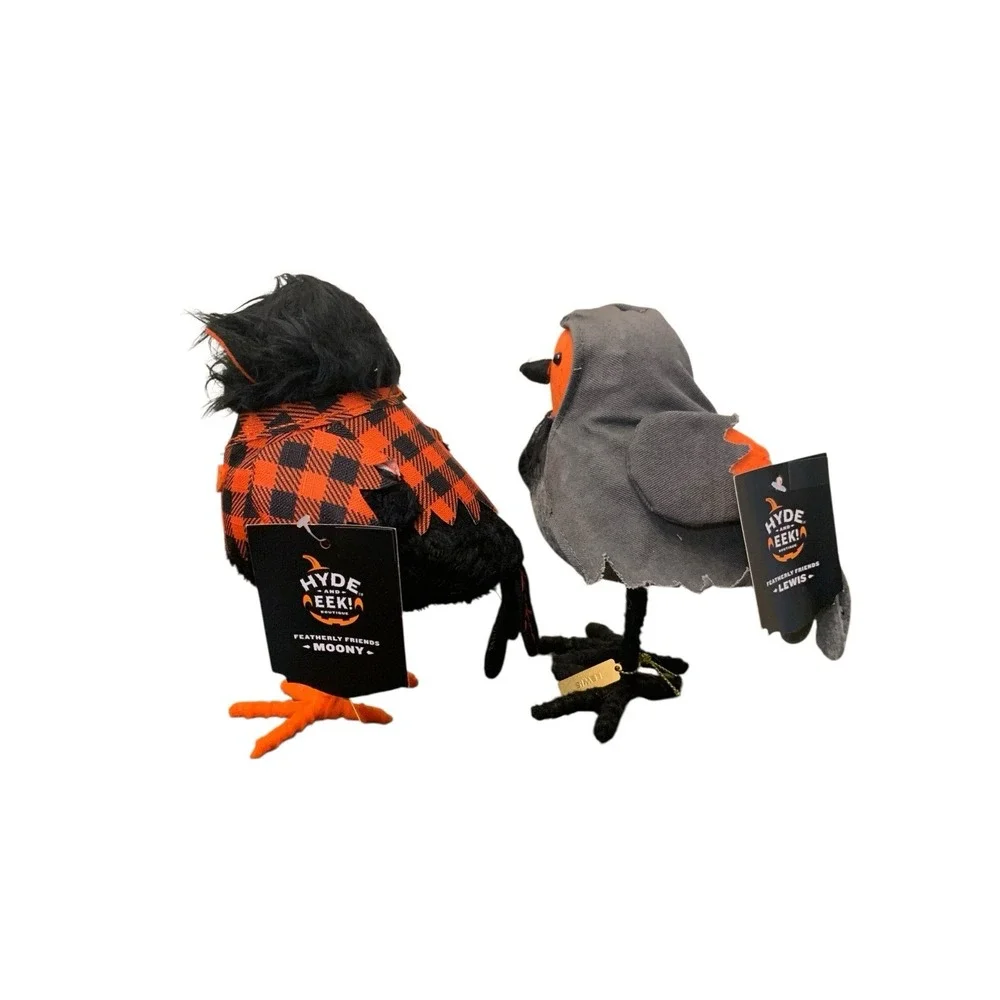 Target Hyde & EEK 2024 Halloween Birds Lot Lewis Moldy Moony Featherly Friends